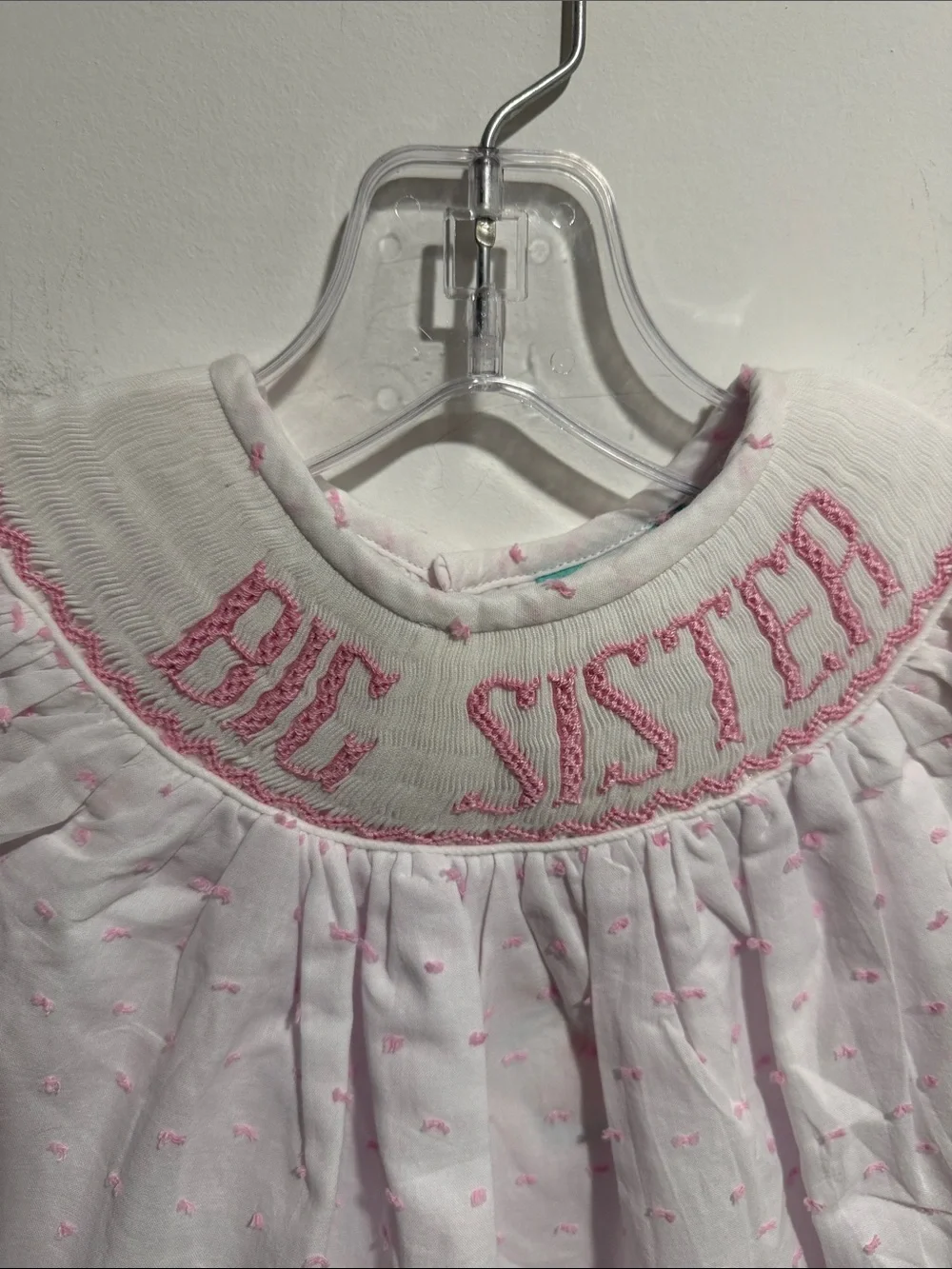 The Smocked Flamingo soft pink